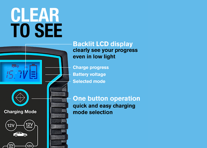 RSC808 8A RING BATTERY CHARGER & MAINTAINER